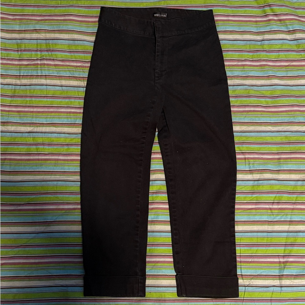 Wet Seal women’s Black Chinos